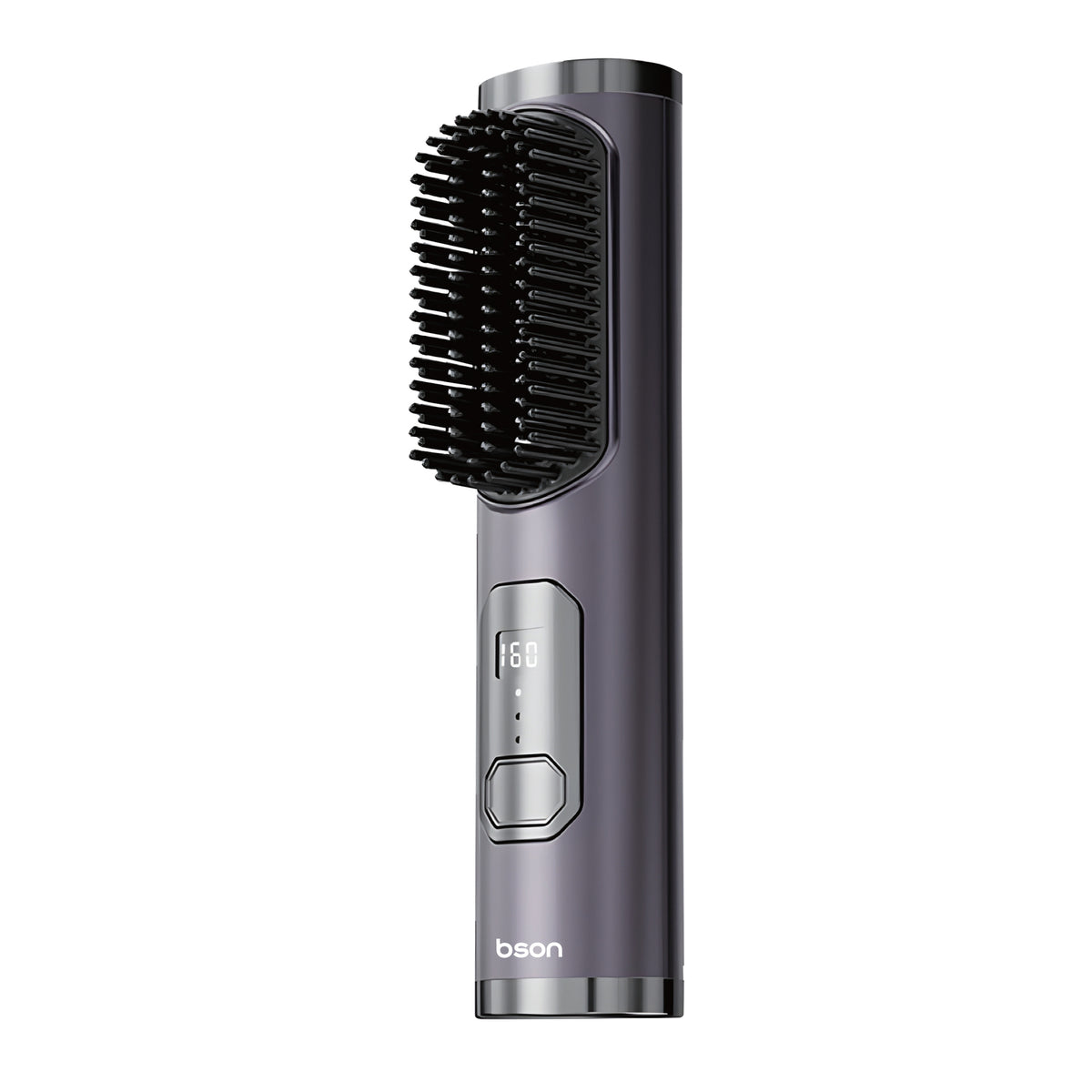 BSON Classy Portable Hair Comb-Cordless Smart Styling Brush with Digital Display