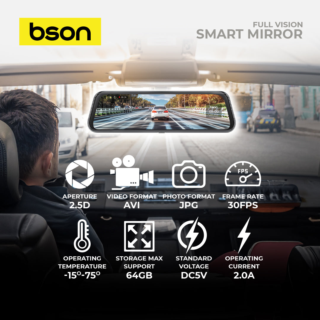 BSON 4K Vision Smart Mirror