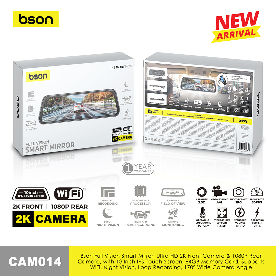 BSON 4K Vision Smart Mirror - Image 4