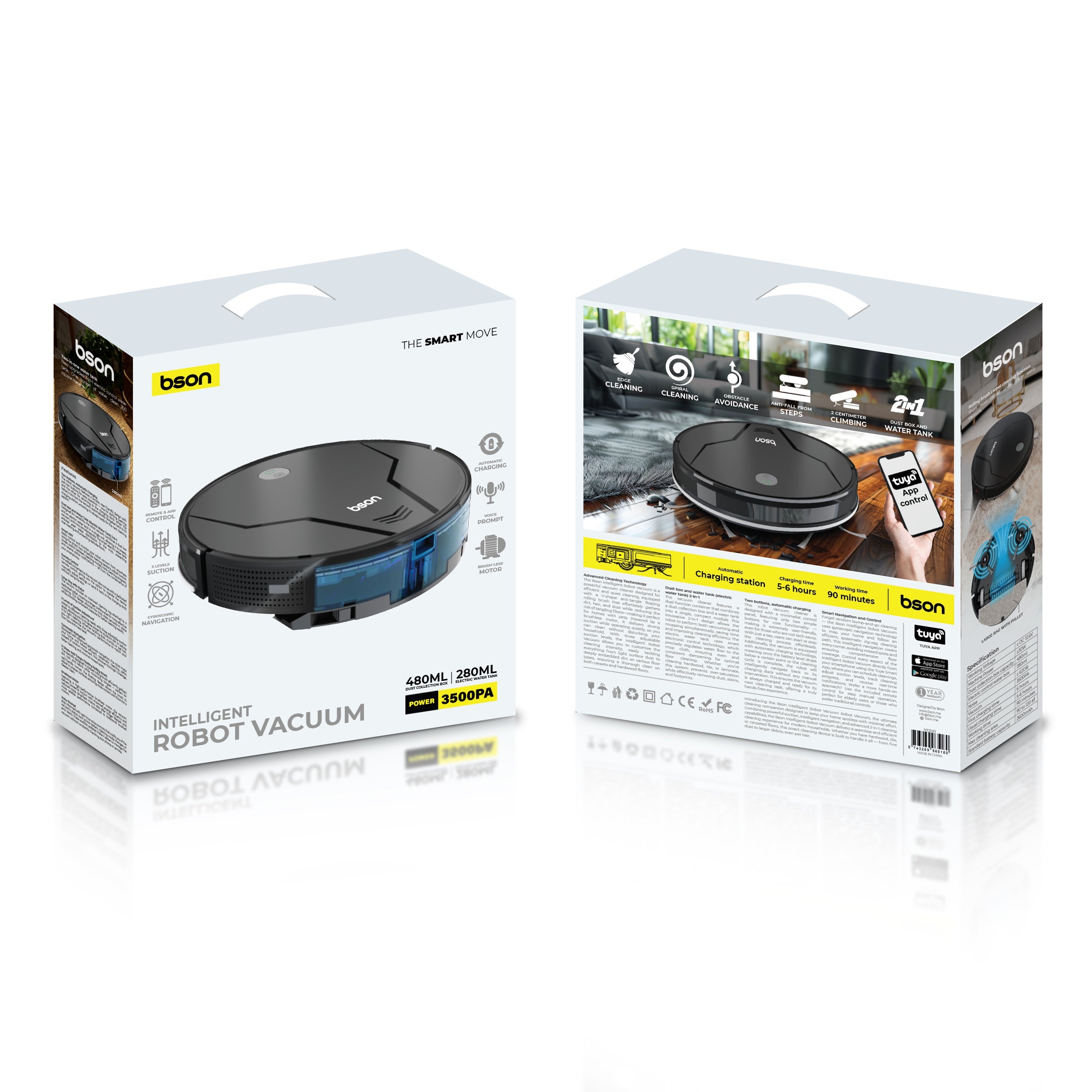 Bson Intelligent Robot Vacuum Cleaner - Image 5