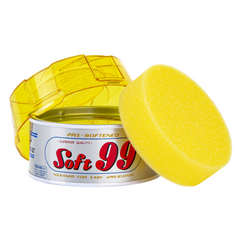 SOFT99 Hanneri Wax 280g - Premium Cleaning Car Wax for Dark & Light Paint, Removes Oxidation, Restores Shine & Provides Long-Lasting Protection